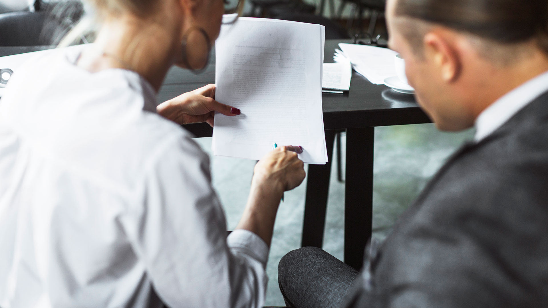 Eine Momentaufnahme eines Beratungsgesprächs bei 360° Managerschutz